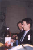 Semesterabschlukneipe des Sommersemsters 2003 - Benkowitz, April 2003