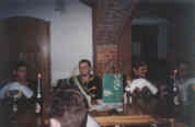 Knajpa zamykajaca semestr zimowy 2002/2003 - Bienkowice, marzec 2003