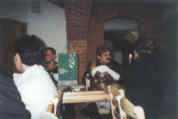 Knajpa zamykajaca semestr zimowy 2002/2003 - Bienkowice, marzec 2003
