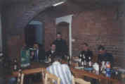 Knajpa zamykajaca semestr zimowy 2002/2003 - Bienkowice, marzec 2003