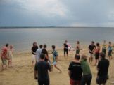 Turnier pilki siatkowej oraz knajpa zamykajaca semester letni 2008 - Turawa, czerwiec 2008