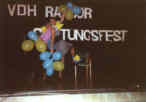 2. Stiftungsfest des Vereines Deutscher Hochschüler in Polen zu Ratibor - Lubowitz, Mai 2001